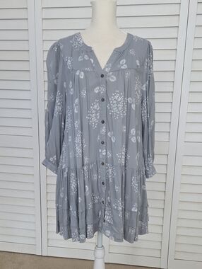 Anthropologie Holding Horses Tiered Dress